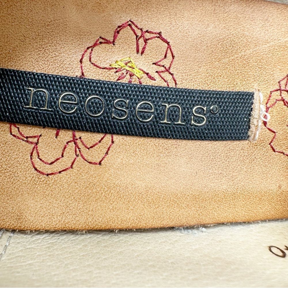 Retro Neosens Tricolor Kitten Heels Style 694 Made in Spain Size EU 40 US 9.5 - Picture 9 of 15